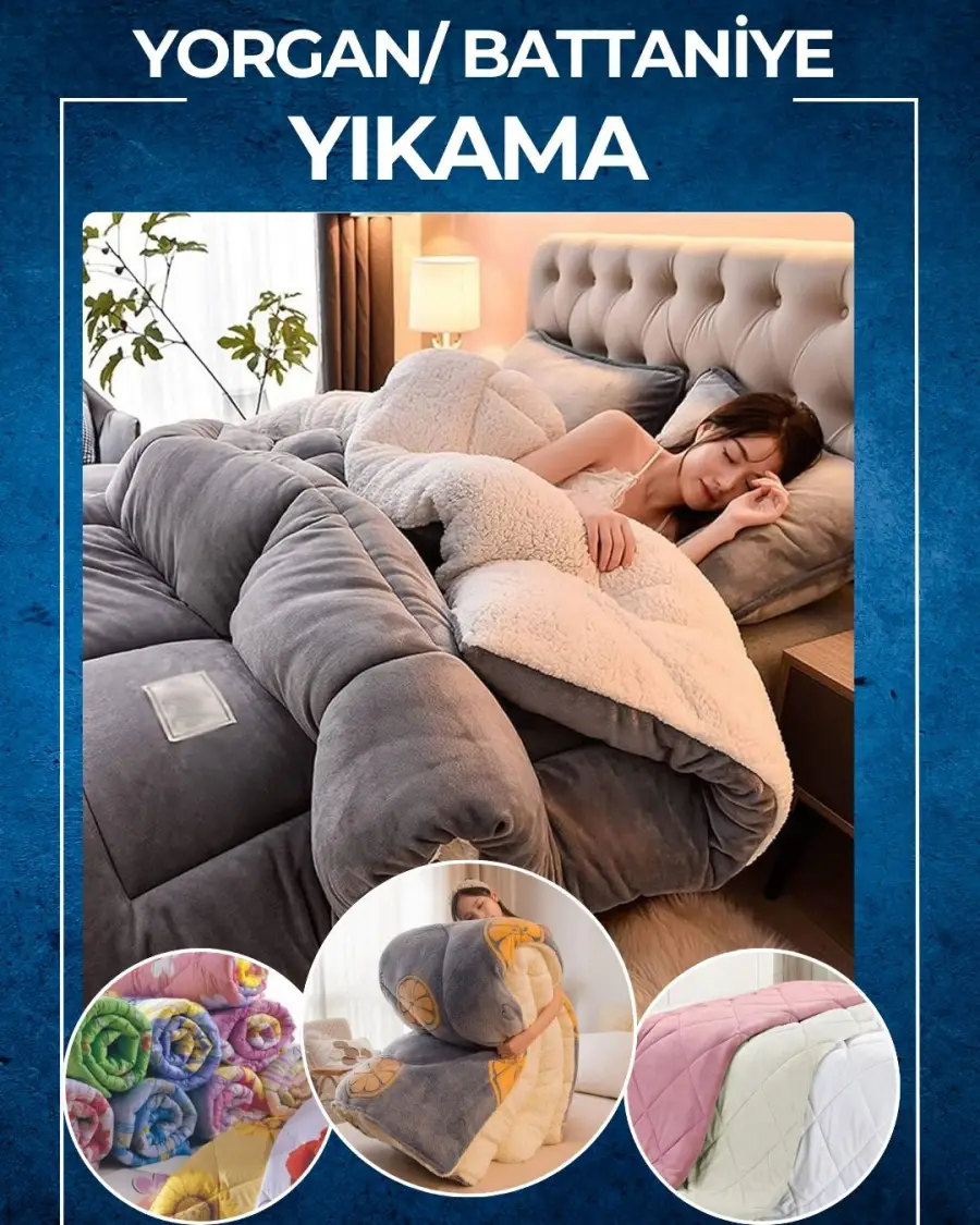 Yorgan Battaniye Yıkama